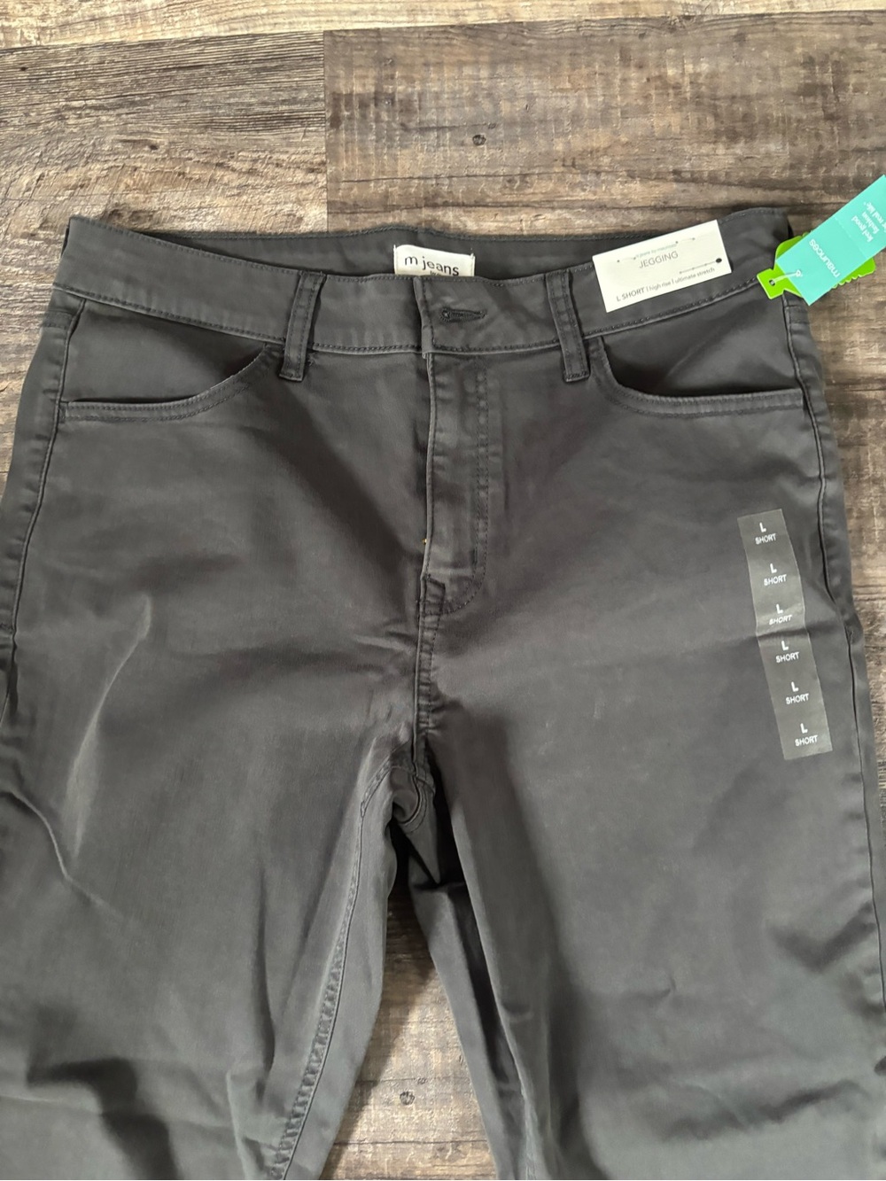 Maurices Jeans Charcoal Gray Jeggings